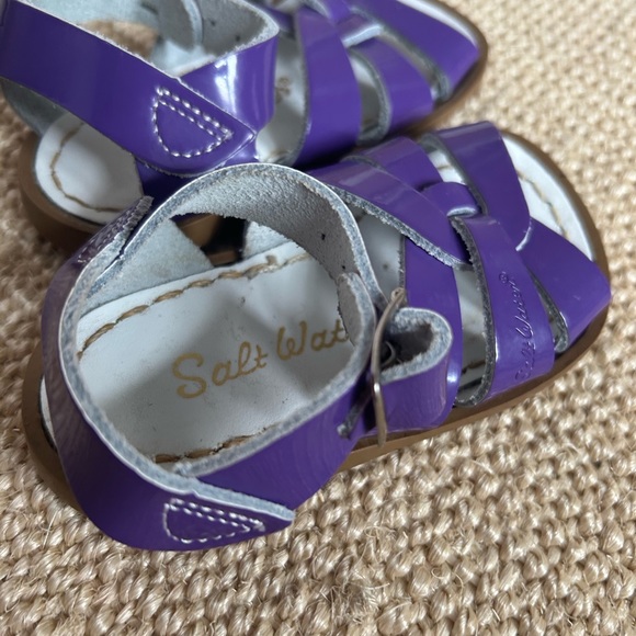 Purple Saltwater Sandals - Picture 3 of 4